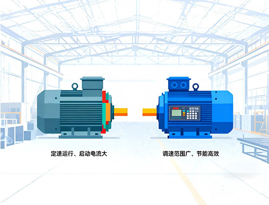 变频电机与普通电机的区别及优缺点